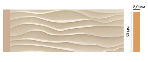 Молдинг DECOMASTER D043-61 ДМ(60*8*2400мм)