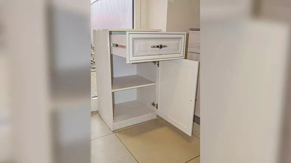 Тумба Габриэлла вудлайн кремовый