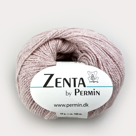 Пряжа для вязания Zenta 883315, 50% шерсть, 30% шелк, 20% нейлон (50г 180м Дания)