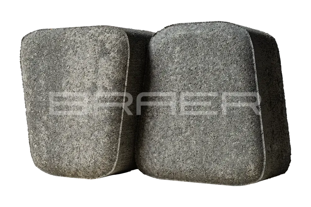 Тротуарная плитка Braer Классико круговая, Color Mix Туман, 60 мм