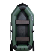 Броня-260 M зеленый-черный (лодка ПВХ с усилением)