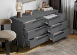 Комод Берген КМ-1200 (серый графит/ серый графит), Интерьер Центр, г. Пенза