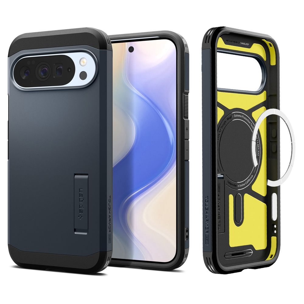 Чехол Spigen Tough Armor Magsafe для Google Pixel 10 Pro XL сине-серый