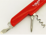 Нож туристический многофункциональный " Красный" 8 в 1