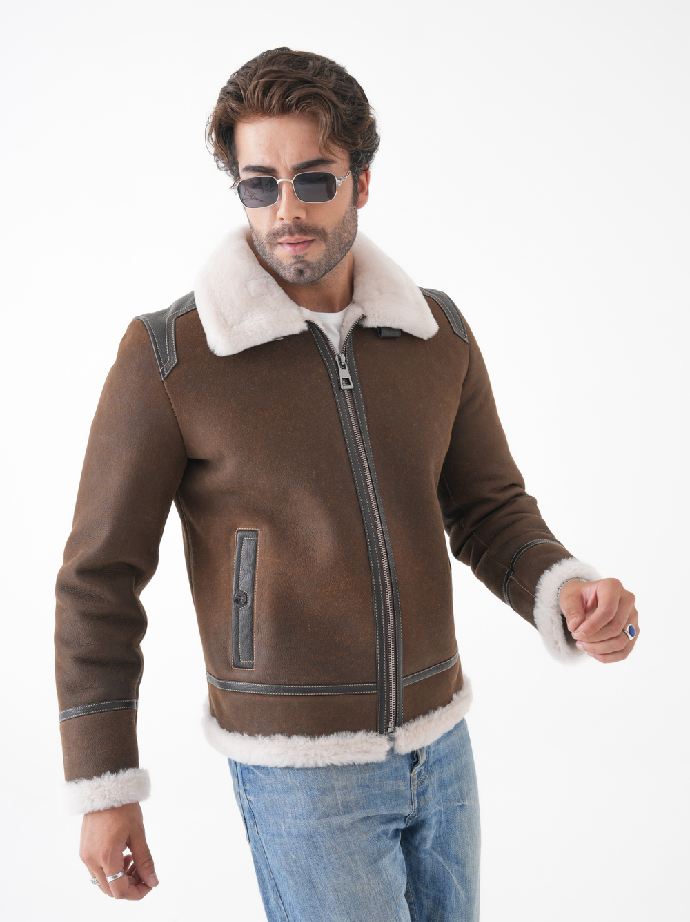 Дубленка мужская