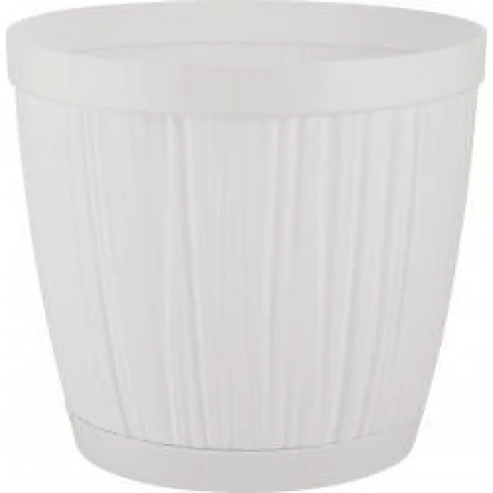 Горшок для цветов InGreen BARCELONA 9,6л, D270мм белый