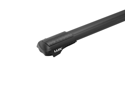 Багажник на крышу LUX ХАНТЕР черная для Renault Duster 2015-2020 с рейлингами(арт. 793525)(арт.793525)