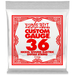 ERNIE BALL 1136 Nickel Wound .036 - Струна одиночная для электрогитары