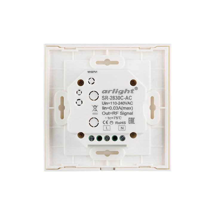 Панель управления Arlight Sens SR-2830C-AC-RF-IN White 021035