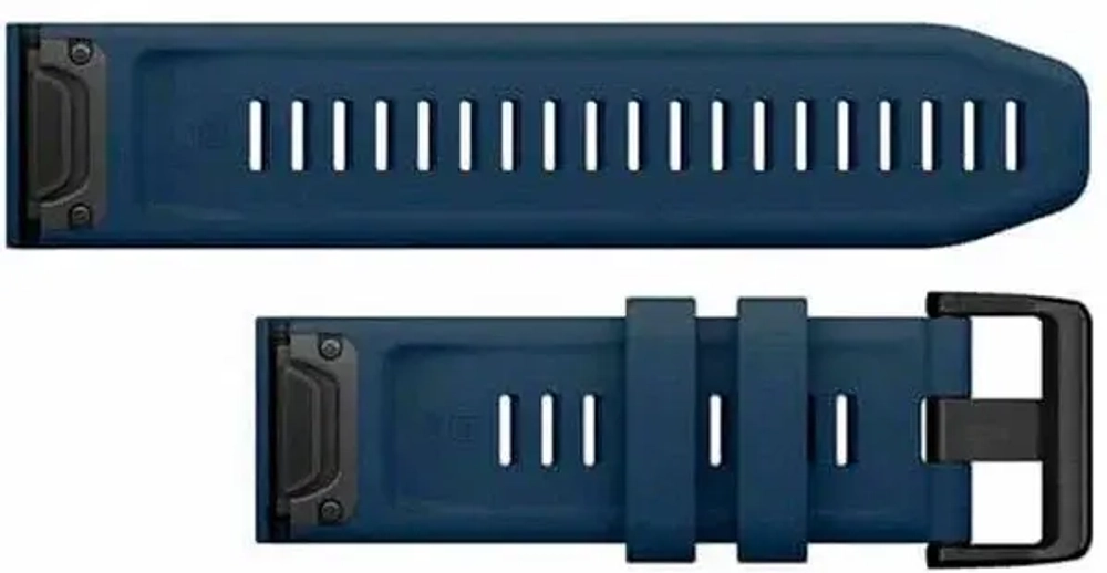 QuickFit 26mm Captain Blue  Silicone watch band