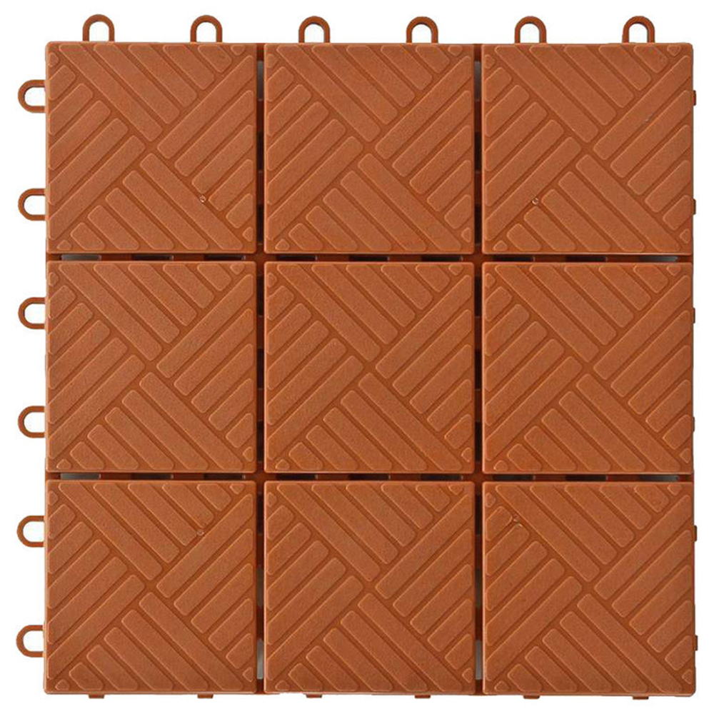 Покрытие Modul 30х30х2 см Терракотовое