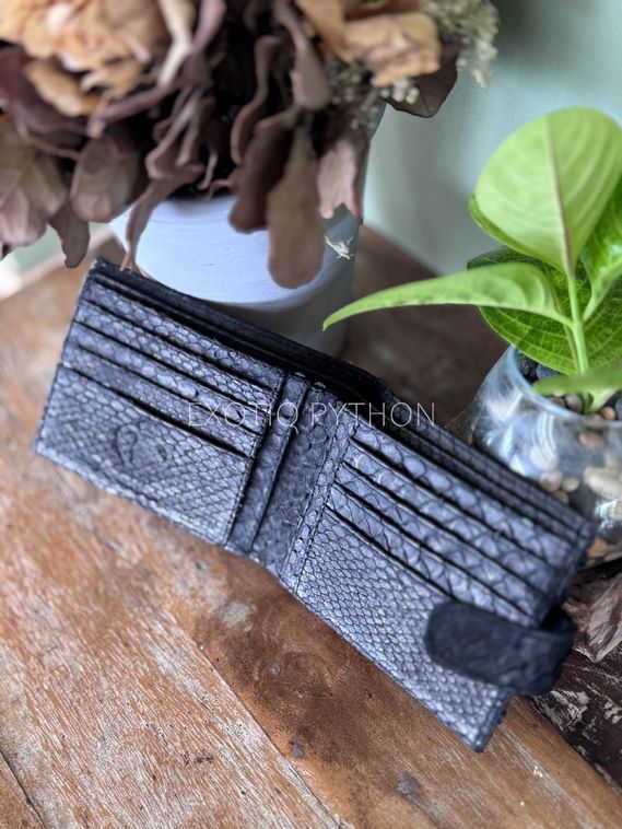 Бифолд кошелек из кожи питона WA-254