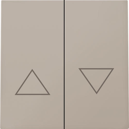 Клавиша 2-я со стрелками для жалюзи, матовый кашемир, серия R98