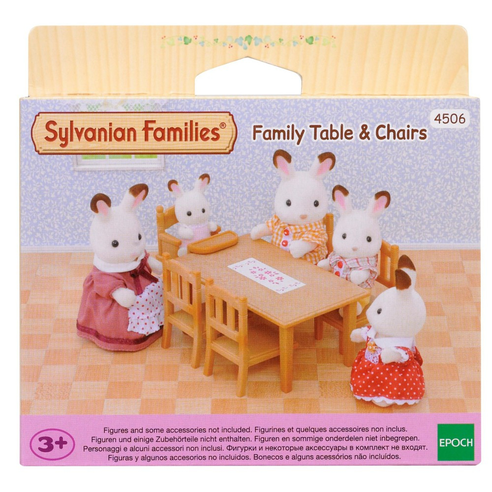 Sylvanian Families - Набор для столовой - стол и стулья 4506
