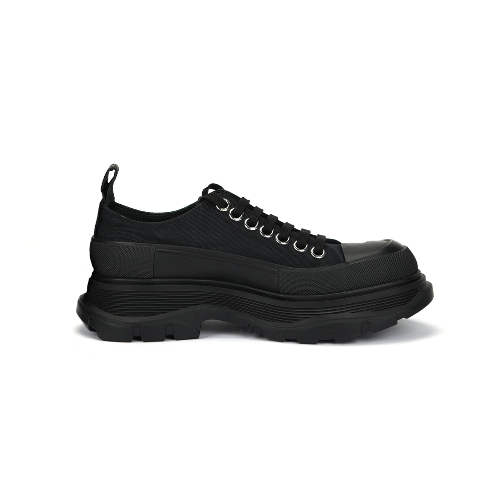 Alexander McQueen Tread Slick Lace Up "Black" Women"s
