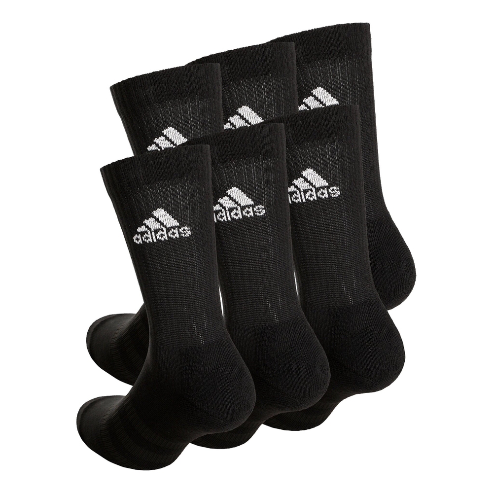 adidas Crew Sportswear Ankle Sports Socks - Black, White