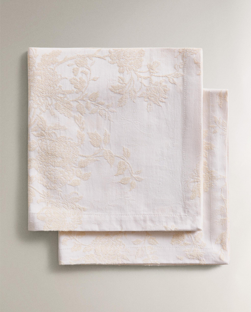 Zara Home столовая салфетка из хлопка, 50 50 см (комплект 2 шт.)