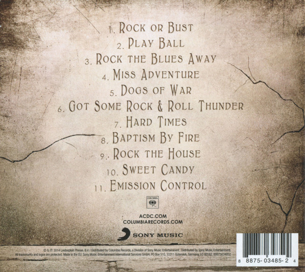AC/DC / Rock Or Bust (CD)