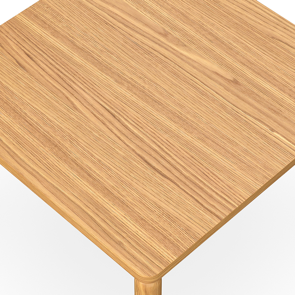 Столик кофейный LATITUDE Saga, 60х60 см, ясень