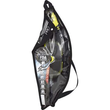 Набор маска+трубка в сумке TUSA Sport UCR-3125 Black Series черный/красный