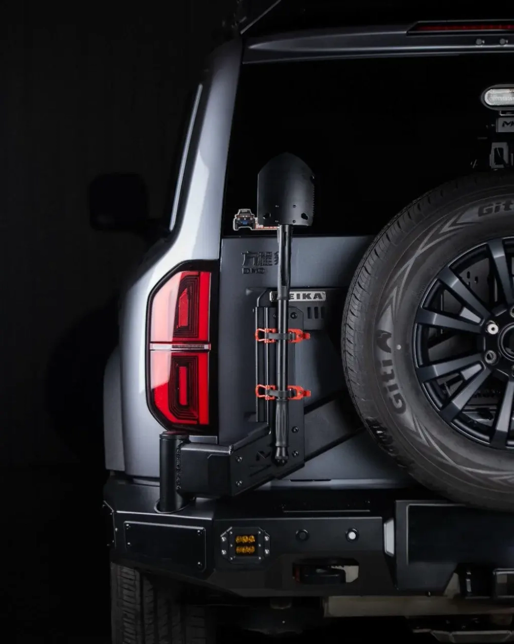 Держатель запасного колеса MEIKA BYD Leopard 5 Леопард Калитка запаски запаска кронштейн