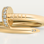 Кольцо Cartier Juste un Clou гвоздь с бриллиантами