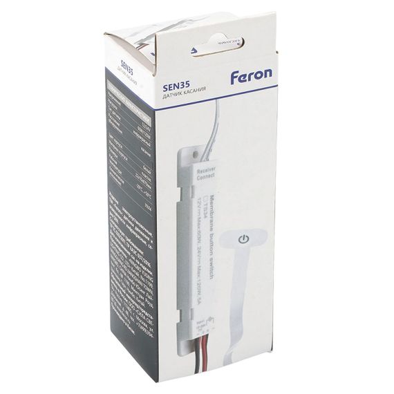 Датчик касания 12-24V 60/120W с кабелем (25 см) Feron SEN35 52168