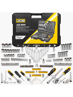 Набор инструментов 216пр. 1/4'', 3/8'', 1/2''(6гр.)(4-32мм) JCB JCB-38841