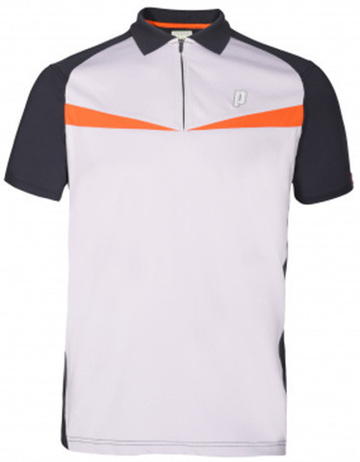 Футболка для мальчика теннисная Prince Half Zip Dart Panel Shirt - разноцветный
