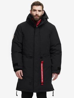 Куртка мужская пуховая BASK PEVEK черный