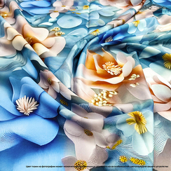 Мако-сатин s60 5D принт №5 | ш.250 см | 120 г/м² | хлопок-100%