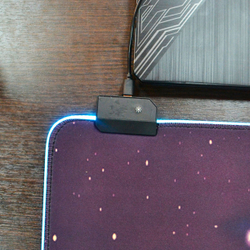 Коврик для мыши "Звездопад" (светится)