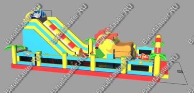 Надувной батут "Тропикана макси"