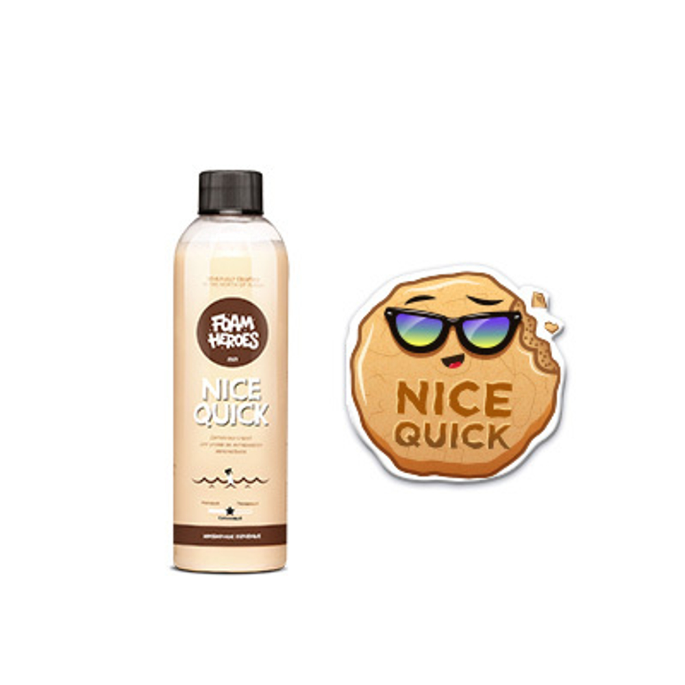 FHB017 Foam Heroes Nice Quick Сookies детейлер-спрей для интерьера, 500мл.