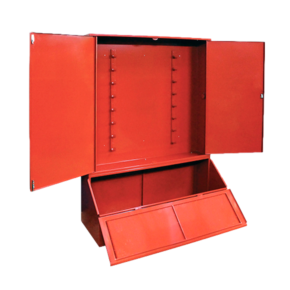 Стенд Универсальный серия «Т» с ящиком 0,3 м³ без окон без комплекта (1200х700х300)