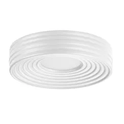 7704/40L AVRA LED SN 044 Светильник металл/пластик/белый LED 40Вт 4000K D470 IP20 MACARON