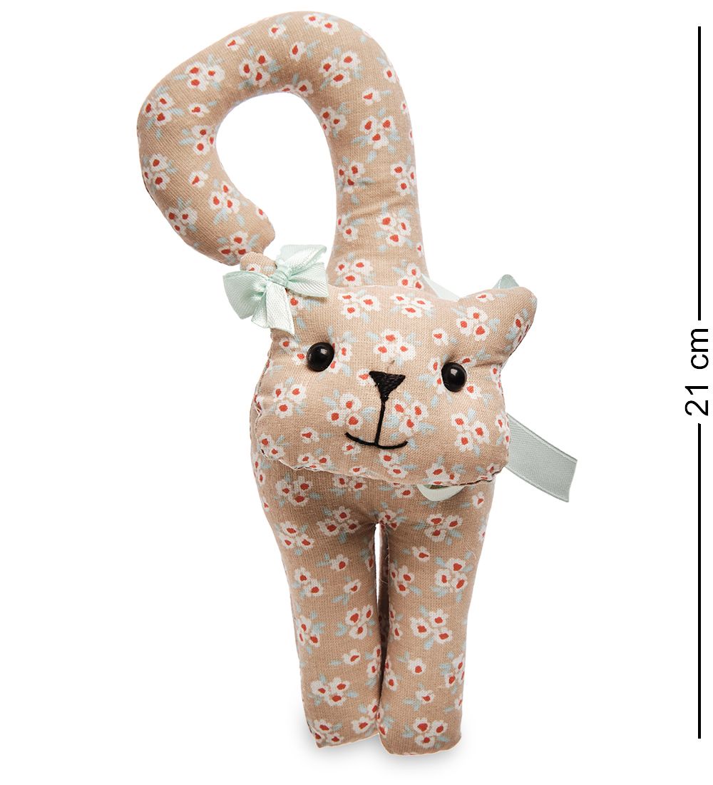 Народные промыслы ТК-128 Игрушка лоскутная «Кошка»