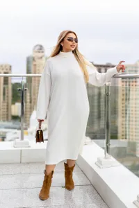 Платье теплое УК-192-1 Фабрика Моды