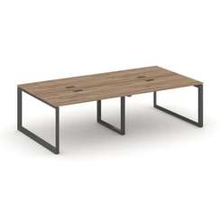 Style Project Рабочая станция двухсторонняя SN-59O.DRS-032 Дуб Табак/Металл Антрацит/Черный Заглушка