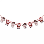 Гирлянда новогодняя 3 м «Дед Мороз и Снеговичок», 18х16 см