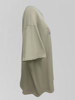 Футболка iy 8806 удлиненная свободная с надписью Recoleta