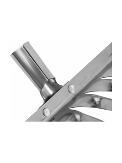 Витые стальные грабли Gigant без черенка, 12 зубьев RGI-07