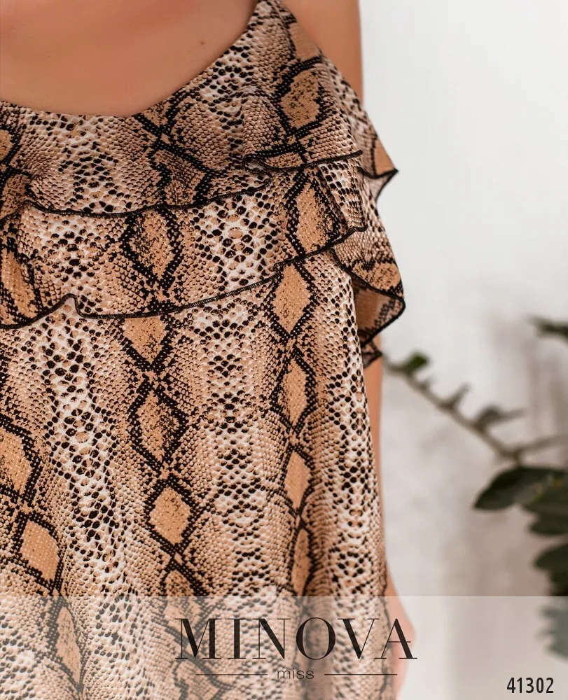 Платье 8627-капучино Minova