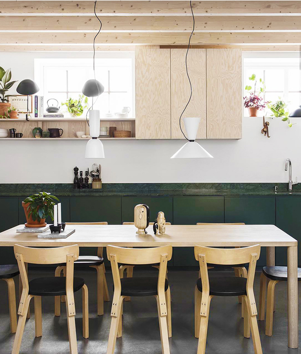 Pendant design lamp Alphabeta by Hem (D)