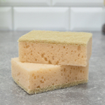 Губка для посуды 2шт XXL-размер из Агавы крупнопористый поролон Master FRESH ЭКО