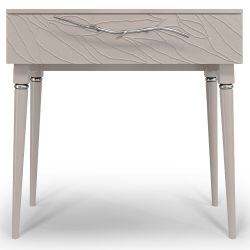 Консоль Арт Колор leaves Классик Сильвер Серый агат