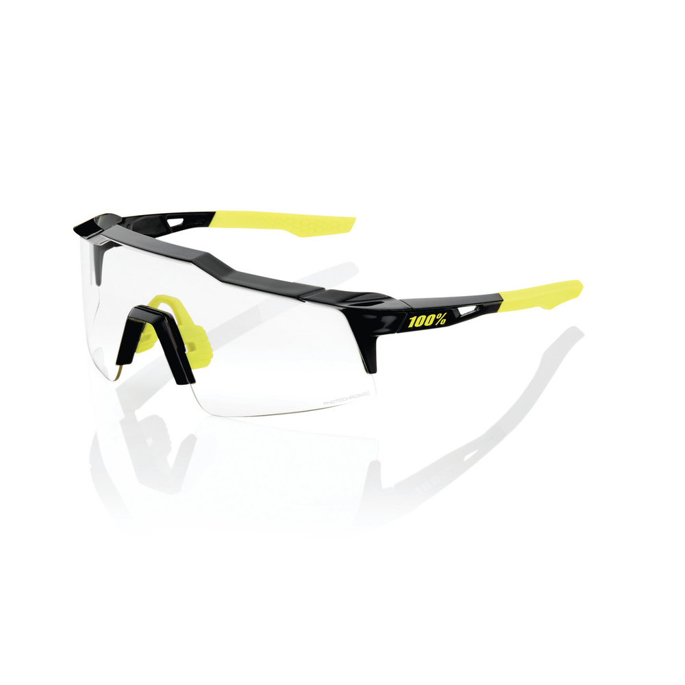 Спортивные очки 100% Speedcraft SL / Gloss Black / Photochromic Lens OS