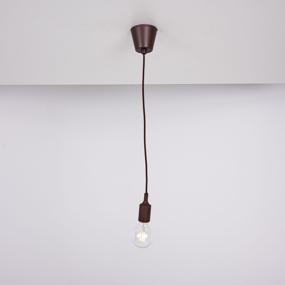 Подвесной Светильник Muuto E27 Brown By Imperiumloft