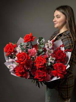 Авторский букет «Нежный шепот»