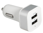 Автомобильное зарядное устройство (АЗУ) iPhone/iPad на 2 USB